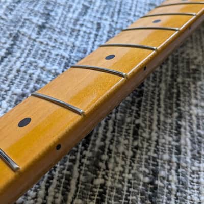 2024 Fender 70th Anniversary American Vintage II '54 Stratocaster Maple Guitar Neck w/ Tuners image 11