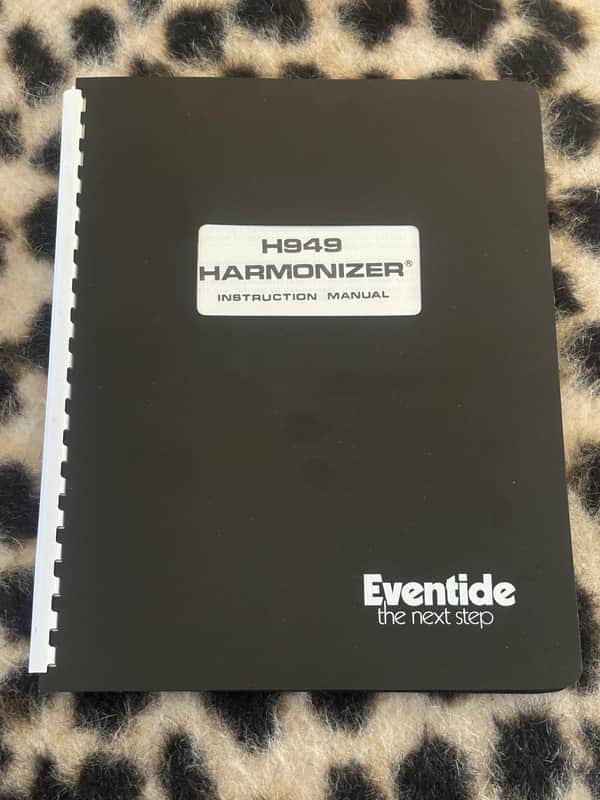Eventide H949 ORIGINAL Manual image 1