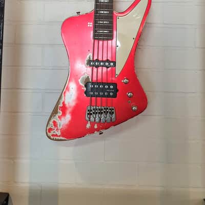 Sandberg California 'SANDBIRD' Aged Hardcore Candy Apple Red image 11