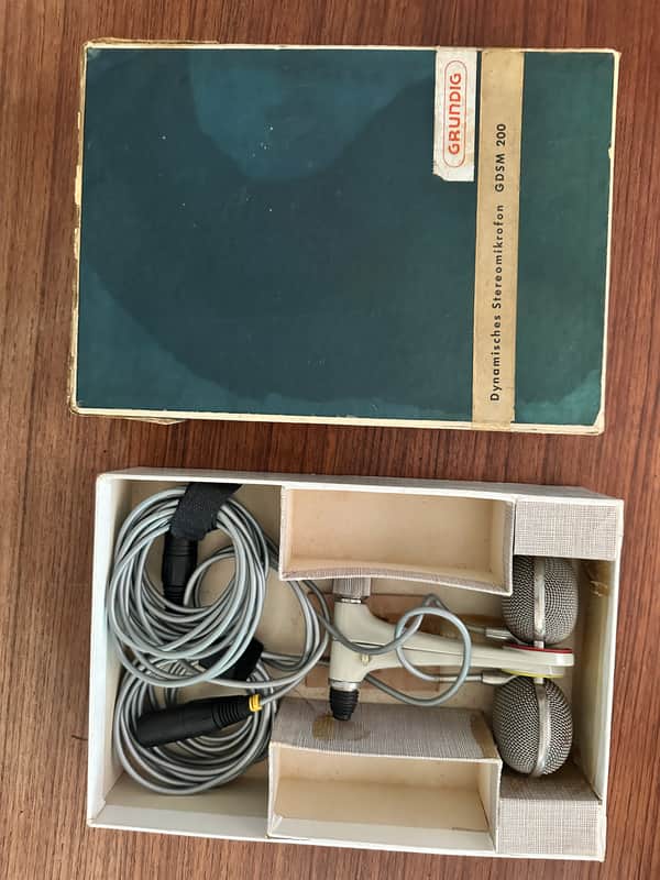 Sennheiser 409 / GDSM 200 microphone pair image 1
