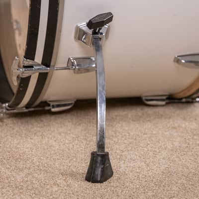 1980s Ludwig White Cortex Drum Set 14x24 13x14 16x18 image 13
