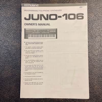 Roland Juno-106 Complete Refurb from Single Owner image 9