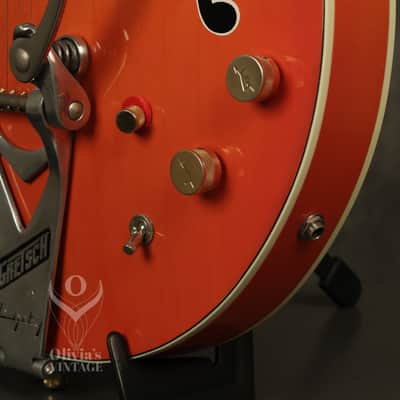 1964 Gretsch Chet Atkins 6120 Nashville Western Orange with HANG TAG image 9