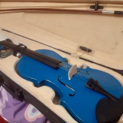 Mendini by Cecilio Blue Violin 2010's image 1