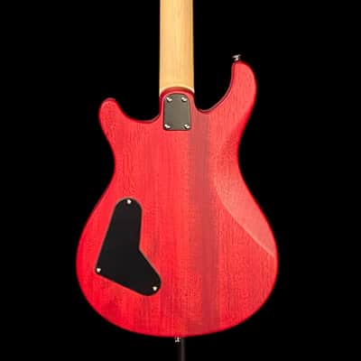 PRS SE CE24 Standard Satin Stoptail Electric Guitar - Vintage Cherry image 5