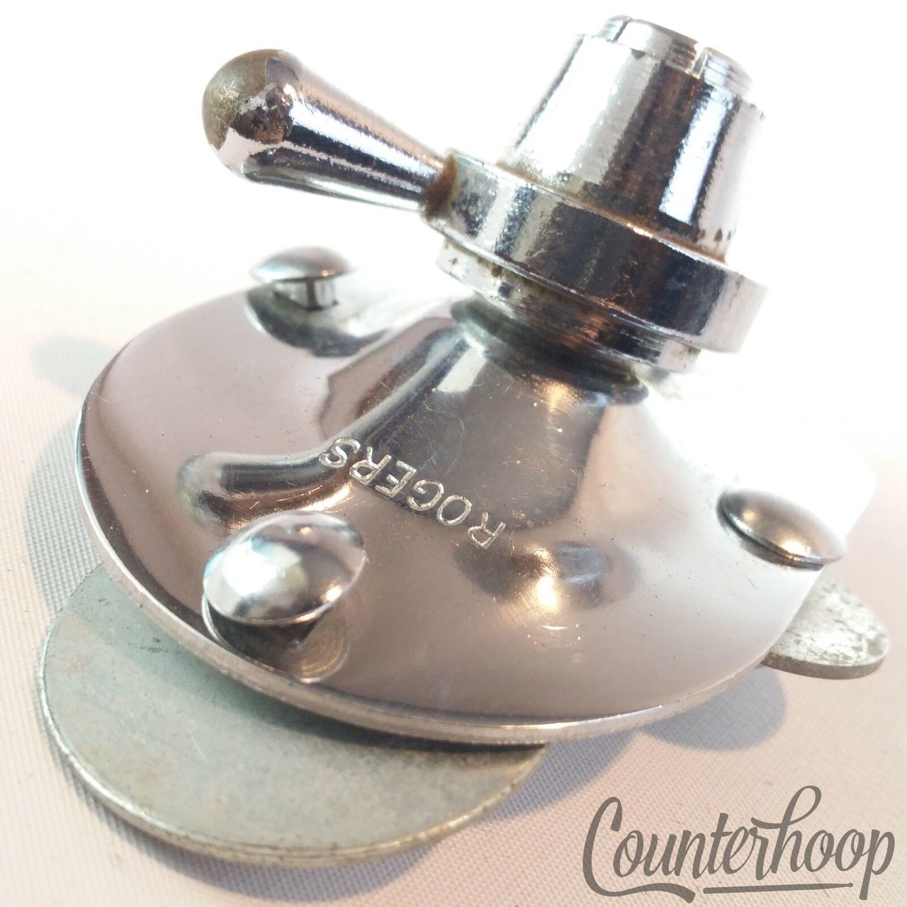 Rogers Swivomatic Bass Drum Spur/Tom/Cymbal Arm Mount Holiday/Powertone 60s USA — main photograph