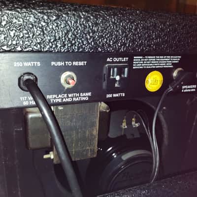 Immagine SERVICED Randall Century 3000 II combo of Century 200 II Head w/ Jaguar RES-80 and FS-9 Footswitch – Rare Dimebag/Pantera/White Zombie amp amplifier - 19