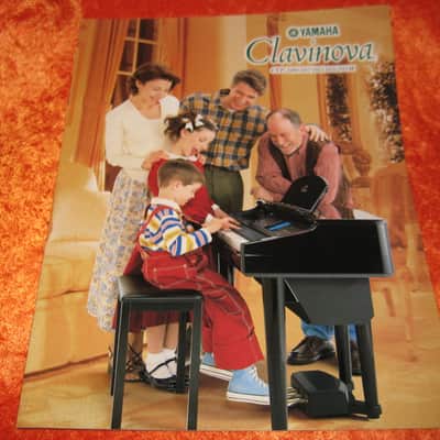 Yamaha Clavinova CVP Series Console Keyboards Late 1990's - Black