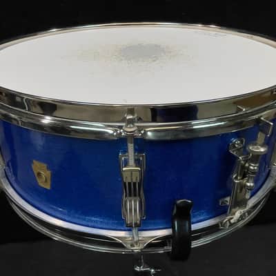 1960s LUDWIG Pioneer 6 Lug Snare Drum With Stand image 4