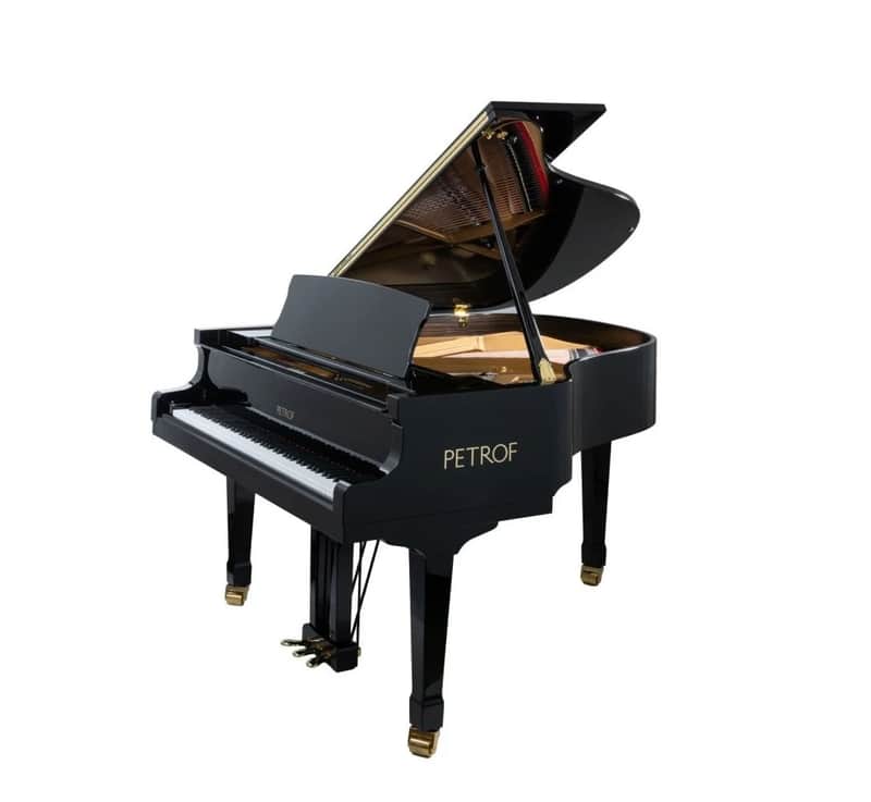 Petrof P 173 Breeze Black Euro Grand Piano image 1