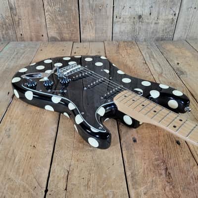 Fender Buddy Guy Stratocaster 2021 - Black and White Polka Dot image 11
