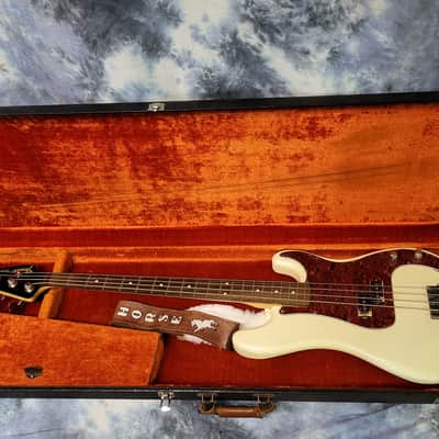 Vintage RARE Original 1966 Fender LOGO Jazz P Bass Hard Shell Case image 17