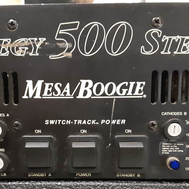 Mesa Boogie Strategy 500 2-Channel 200-Watt Power Amplifier