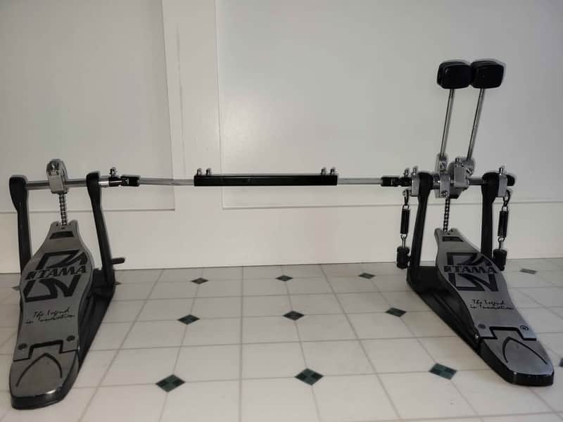 Tama Power Glide Double Bass Drum Pedal 2010s - Black/Chrome image 1
