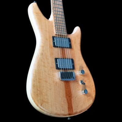 Relish Guitars Roadster Live Flamed Pear Top Pickup Swapping - Natural image 2