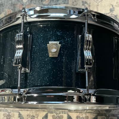 Ludwig Classic Maple Snare Drum - 6.5 inches x 14 inches, Hybrid Black Sparkle image 4