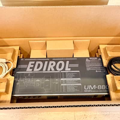 Roland Edirol UM-880 8 IN / 8 OUT USB MIDI Interface Patchbay Rackmount image 7