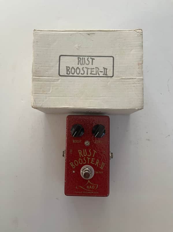 Hao RB-2 Rust Booster II Overdrive Boost Rare Guitar Effect Pedal MIJ Japan image 1