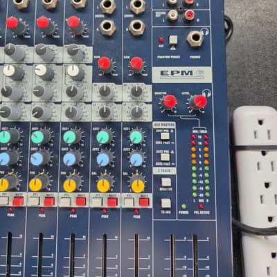 Soundcraft EPM6 6-Channel Mixer | Reverb