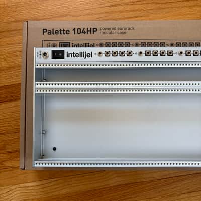 Intellijel 4U 104HP Palette Case 2019 - Present - Silver image 2