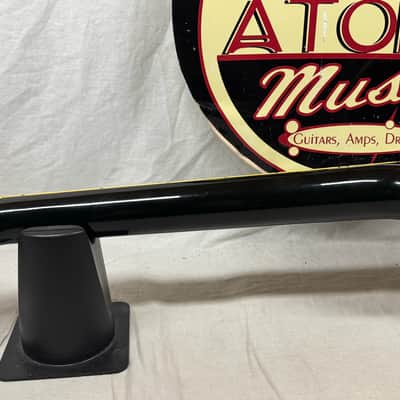 Gibson Custom 1954 '54 Les Paul Custom Staple Pickup Reissue Guitar with Bigsby + Case - Black Beauty image 11