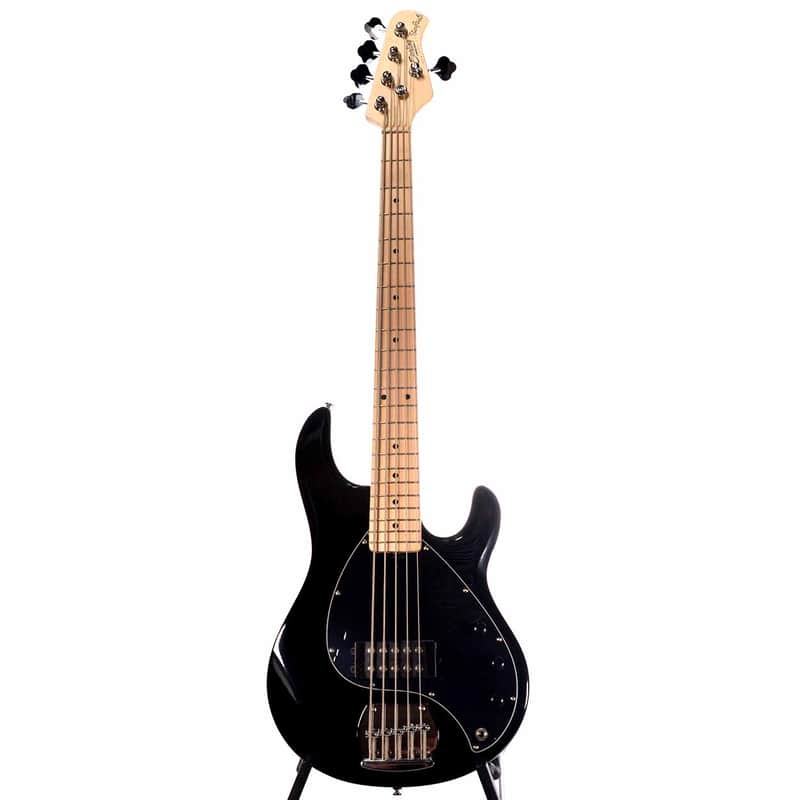 Sterling StingRay 5-String RAY5 Electric Bass - Black (open box) image 1