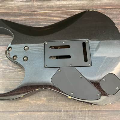 2008 Ibanez Prestige RG1570 Body Galaxy Black HSH Made in Japan image 12