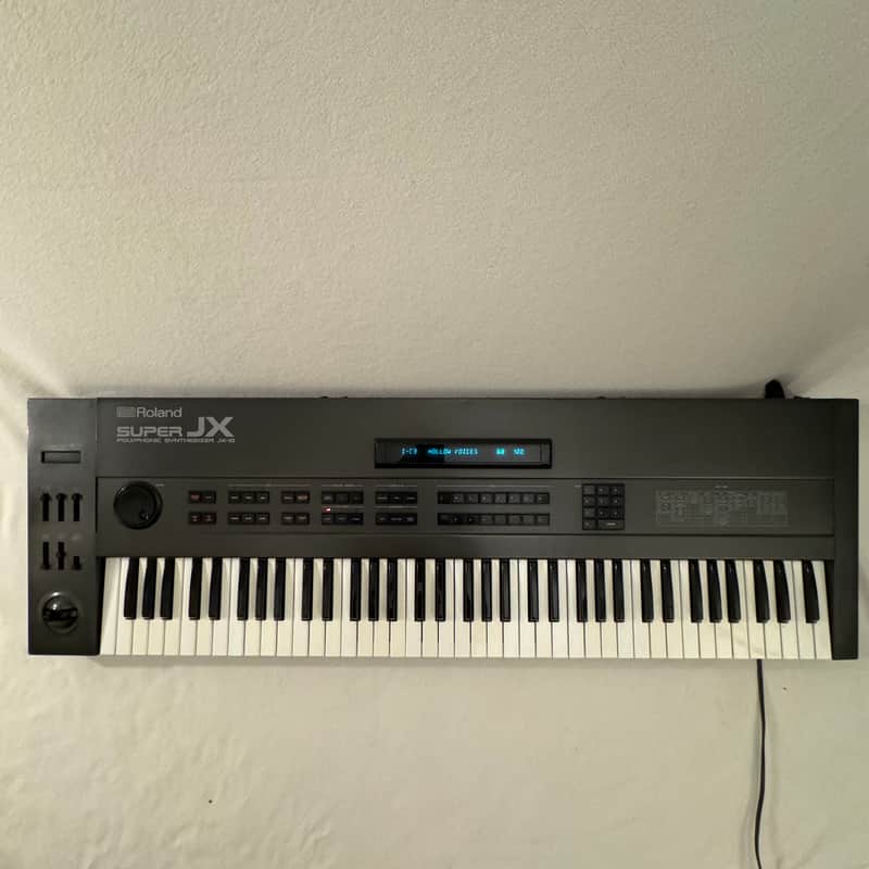Roland Super JX-10 76-Key Polyphonic Synthesizer 1986 - 1990 - Black image 1
