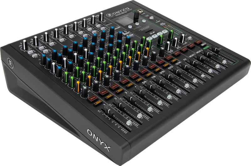 Mackie Onyx12 12-Channel Analog Mixer with Multitrack USB- Dark Gray image 1