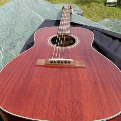 2000 Takamine PT-407 parlor size New Yorker Guitar Hawaiian Koa+Original Case image 18