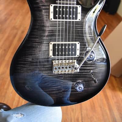 Paul Reed Smith Custom 22, 2021, Upgraded Case, Charcoal burst, USA Core PRS image 5