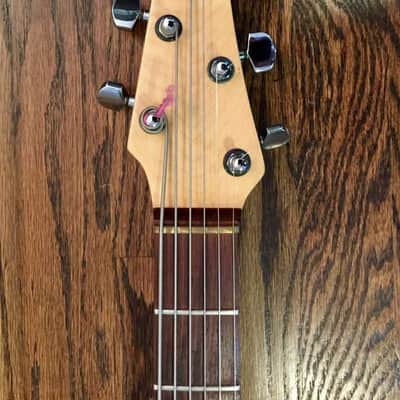 1981 Veillette Citron Shark Baritone Guitar image 3