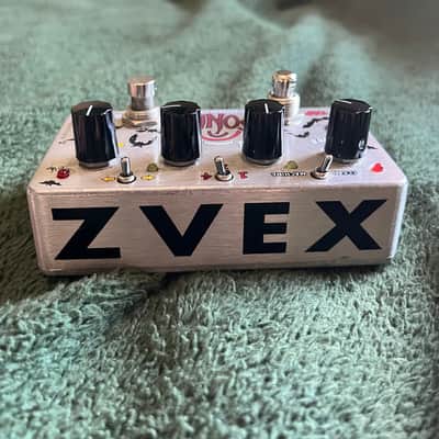 Zvex Vexter Series Sonar Tremolo with Tap Tempo 2010s - Silver with Graphic image 4