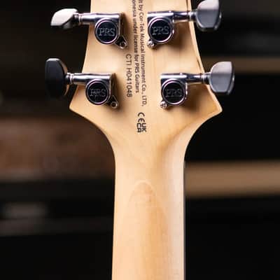 PRS SE CE 24 Standard Stoptail Electric Guitar - Metallic Gold Satin with Gig Bag image 6