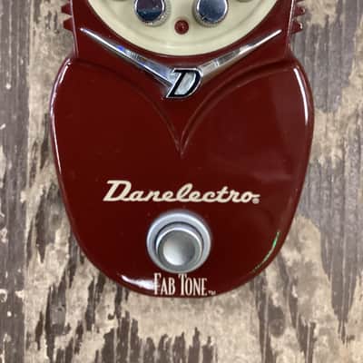 Danelectro Fab Tone 1990s - Red image 8