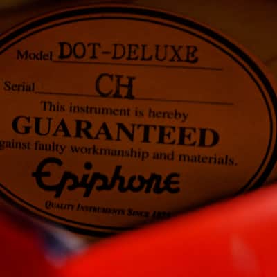 Epiphone Korea  ES 335  1991  Cherry Red image 3