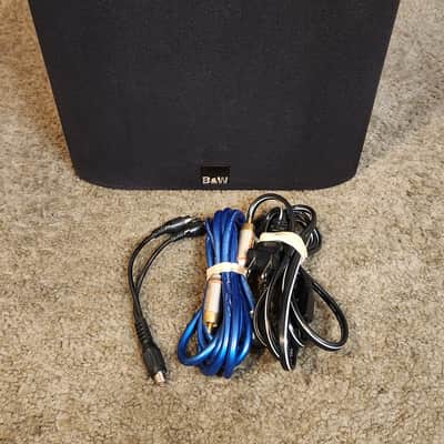 Bowers & Wilkins Bowers & Wilkins ASW608  compact, 200-watt powered subwoofer 90s  - Black image 6