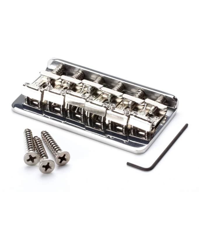 Callaham Hardtail Bridge, 2-7/32" String Spacing, 3-Screw Mount image 1