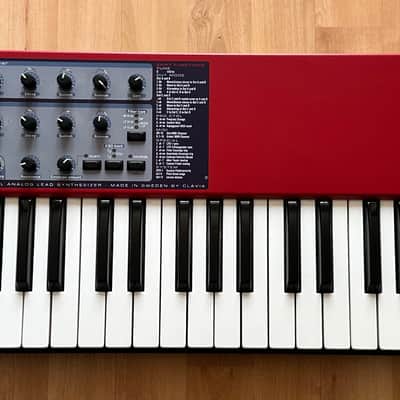 Nord Lead 2X 49-Key 20-Voice Polyphonic Synthesizer 2003 - 2013 - Red