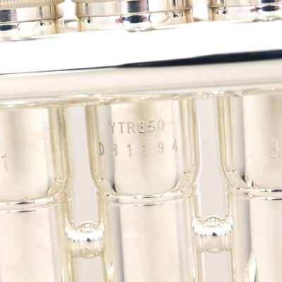 YAMAHA Trumpet YTR-850S Silver-Plated Finish [D81194] (06/12) image 2