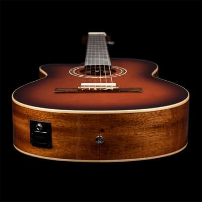 Ortega RCE238SN-FT-L Performer Series Solid Spruce Top Mahogany Neck Nylon 6-String Classical Acoustic-Electric Guitar w/Gig Bag For Left Hand Player image 11