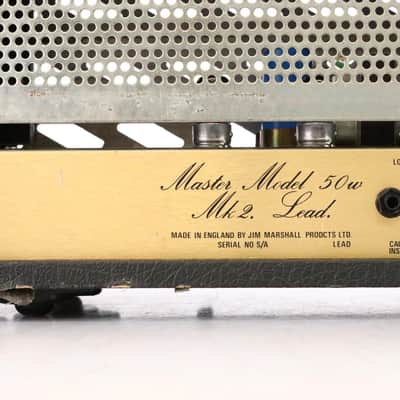 1982 Marshall JCM 800 2204 Master 50W Mk2 Bogner 1992 Prototype Mod #46468 image 10