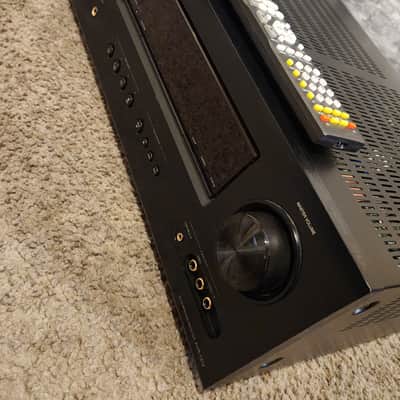 Denon Denon AVR-1312 Home theater receiver with 3D-ready HDMI switching 90s  - Black metal cabinet image 6