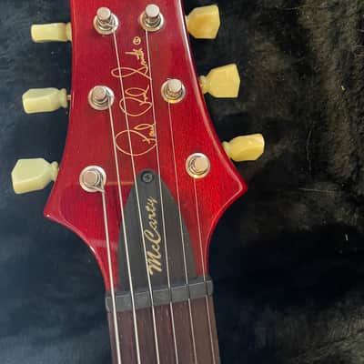 PRS McCarty Soapbar Mahogany Top Stoptail 1998 - 2000 - Translucent Vintage Cherry image 7