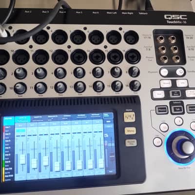 QSC TouchMix-16 Touch Screen Digital Mixer 2010s - Silver image 3