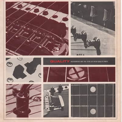 Fender- 1965-66, Fine Electric Instruments, Catalog image 1