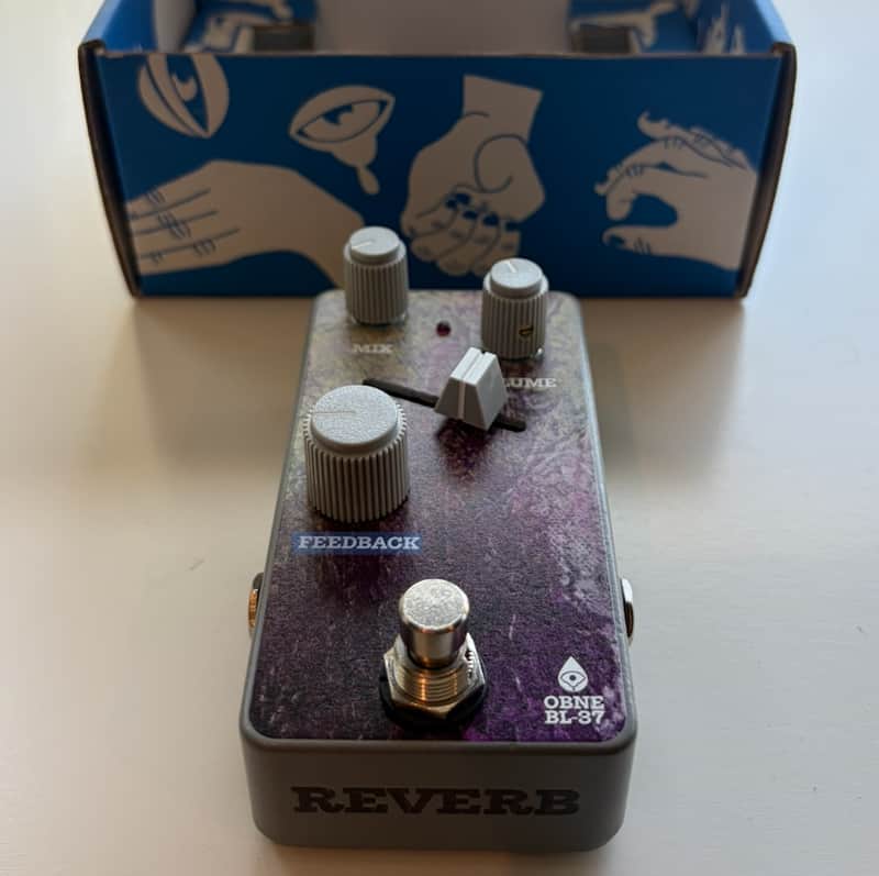 Old Blood Noise Endeavors BL-44 Reverse Variable-Clock Reverser 2022 - Present - Cream / Purple Graphic image 1