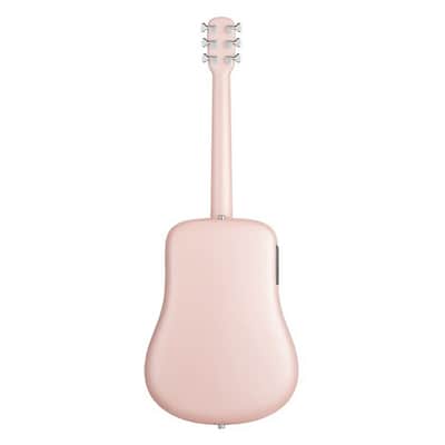 Lava Music L9210003 ME 4 Carbon Fiber 36” Acoustic / Electric Guitar With Gig Bag, Pink image 4
