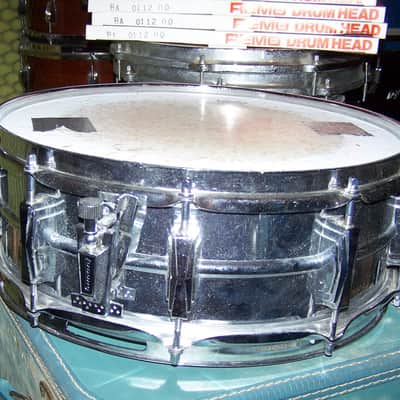 1971 Ludwig No. 400 Supraphonic Snare Drum image 4