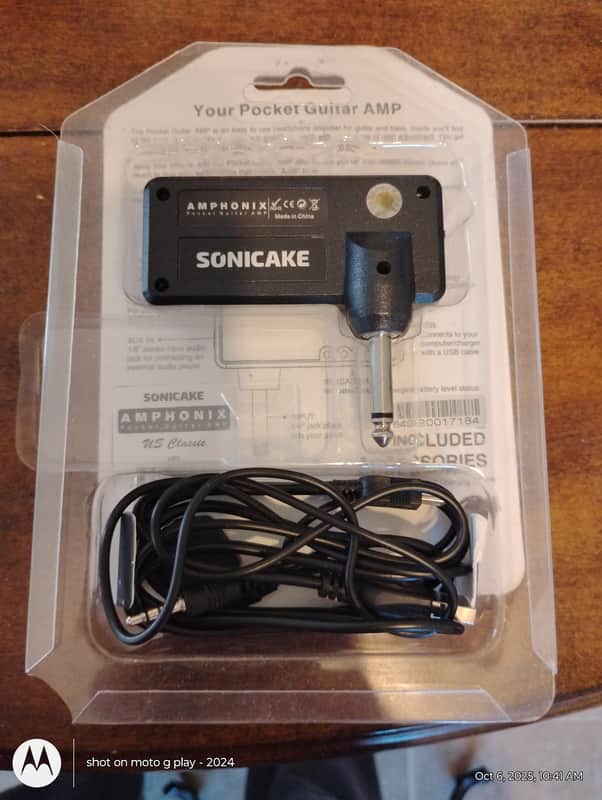 SONICAKE Amphonix pocket guitar amp 2019 - US Classic image 1